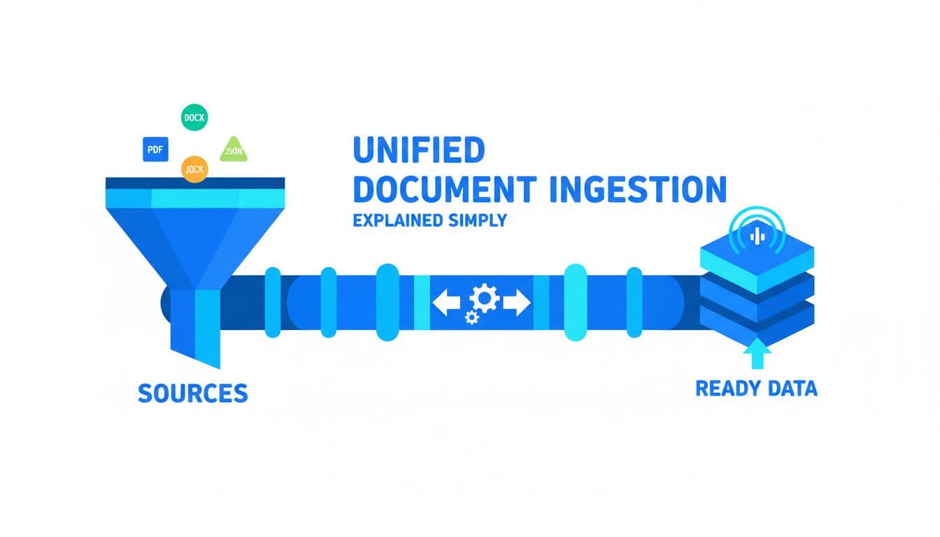 Unified document ingestion pipeline, explained simply