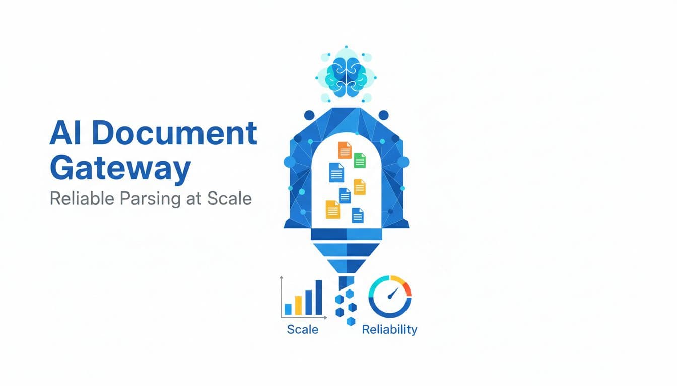 AI Document Gateway for Reliable Parsing at Scale
